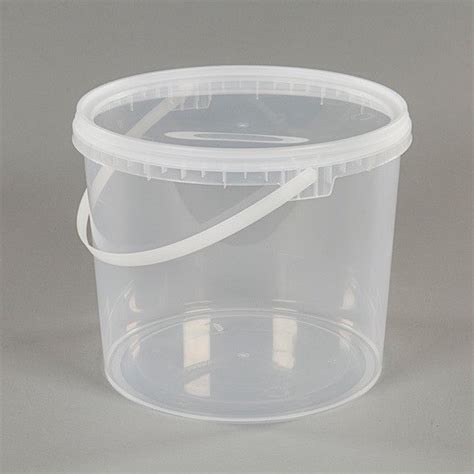 5 Litre Transparent Food Pots - H&O Catering Supplies