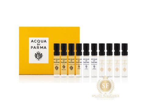 Acqua di Parma Discovery Official 1.5ml Sample Set Of 10 – Splash Fragrance