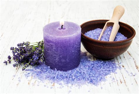 Premium Photo | Lavender spa