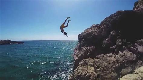 Cliff Jumping | GoPro video HD - YouTube