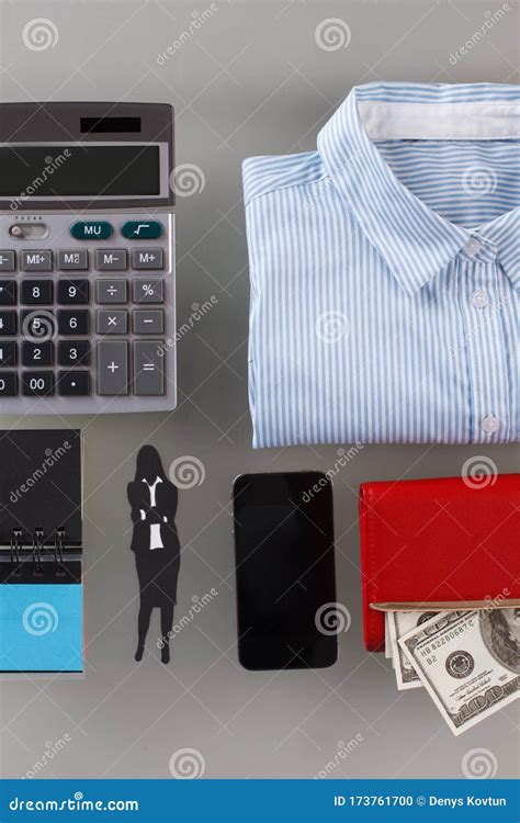 Office Stuff and Personal Things. Stock Photo - Image of councting ...