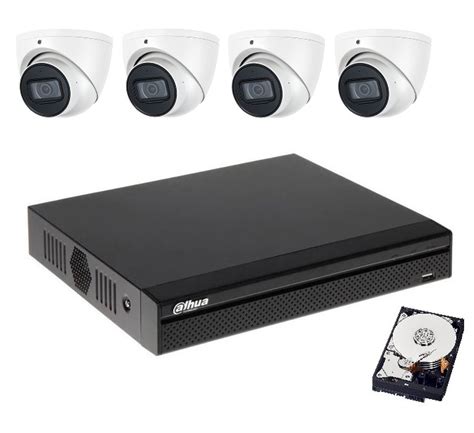 Dahua Security Camera Kit – 4 Cameras | Alarvac Systems Inc.