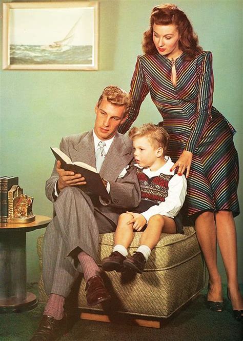 Rhonda Fleming with her husband, Thomas Lane, and their son, Kent. C ...