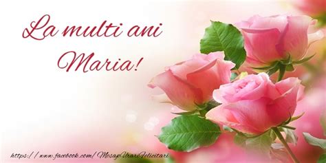 Felicitari de Sfanta Maria - La multi ani Maria ...