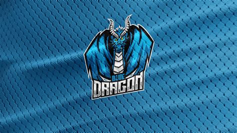 Blue Dragon Logo :: Behance