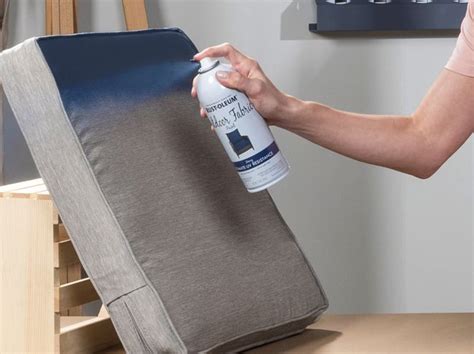 Patio Cushion Refresh | Patio cushions, Fabric spray paint, Fabric spray