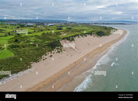 The Open at Royal Portrush Northern Ireland Stock Photo - Alamy