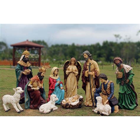 Vintage Outdoor Nativity Sets