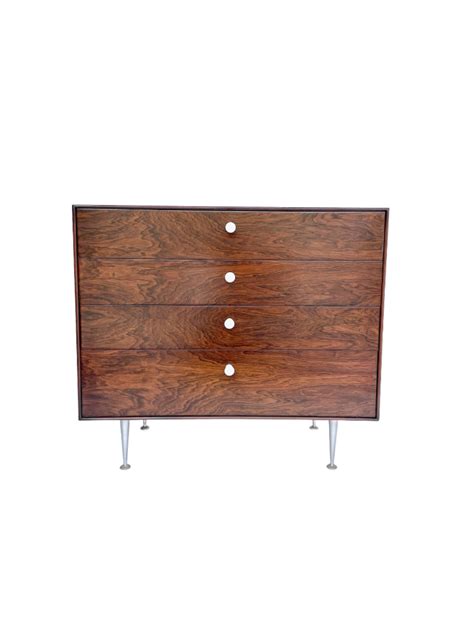 George Nelson Rosewood Thin Edge 4 drawer Dresser by Herman Miller #2– Hobbs Modern