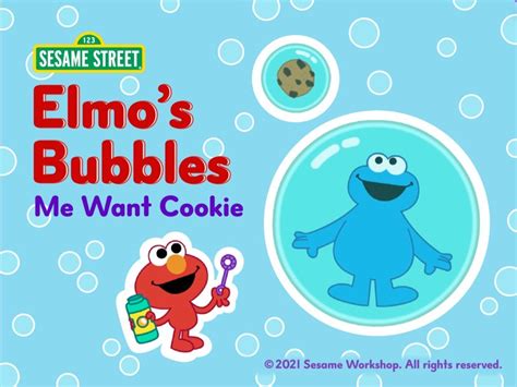 Elmo’s Bubbles Free Games online for kids in Nursery by Sesame Street ...