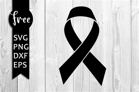 Awareness Ribbon Silhouette