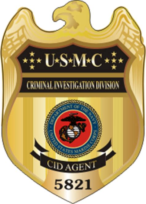 USMC CID Badge - Color Decal | North Bay Listings