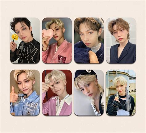 Felix Photocards Stray Kids Photocards Double Sided - Etsy Hong Kong