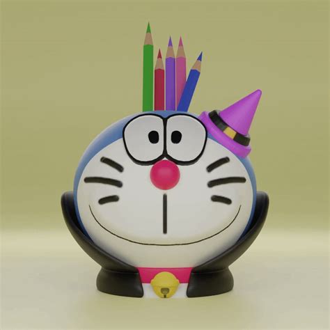 Doraemon Birthday Card Template