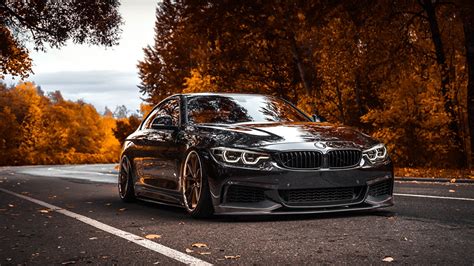 Fondos de Pantalla BMW Tuning 4-Series Negro Metálico Coches descargar imagenes