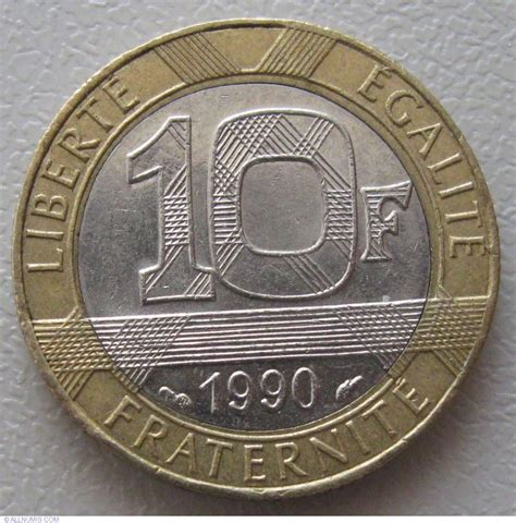 10 Francs 1990, Fifth Republic - francs (1986-2001) - France - Coin - 930