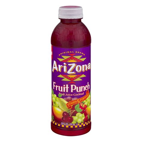 AriZona Fruit Punch, 20 Fl. Oz. - Walmart.com - Walmart.com