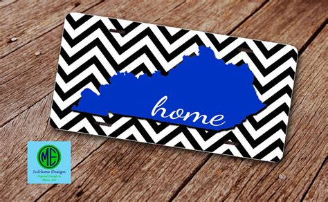 Kentucky State Home Car Tag. Kentucky Home License Plate. | Etsy ...