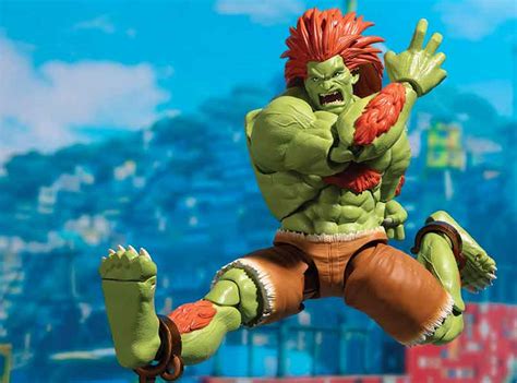 Blanka from Street Fighter II Joins S.H.Figurarts