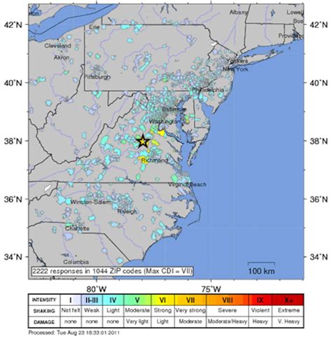 D.C. earthquake: Powerful tremor shakes region - The Washington Post