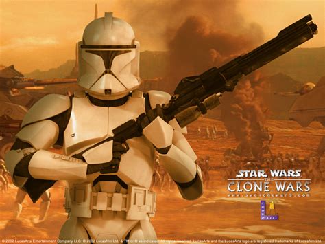 Star Wars: The Clone Wars HD Clone Trooper Wallpaper