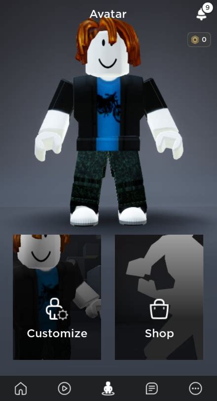 Roblox Mobile Avatar Editor Background