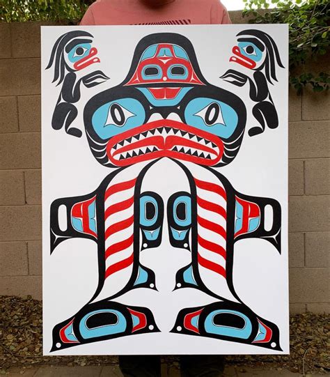 Shark Painting | Shark painting, Tlingit, Aboriginal art