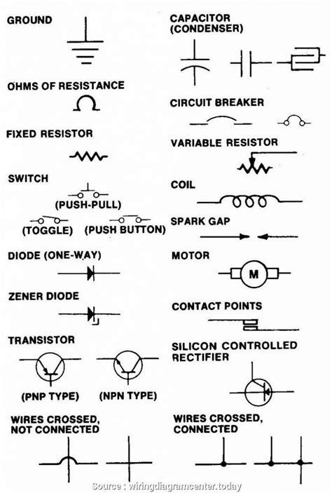 Typical Electrical Diagram Symbols For Cars