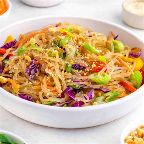 Peanut Kelp Noodle Salad—Easy and Delicious! | World of Vegan