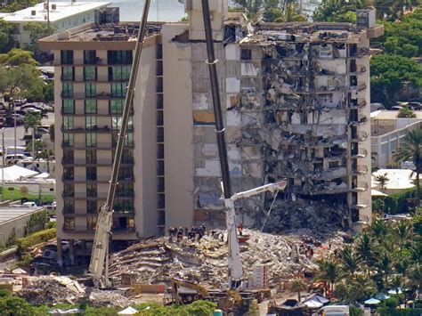 Photos show extent of devastation at Miami condo…