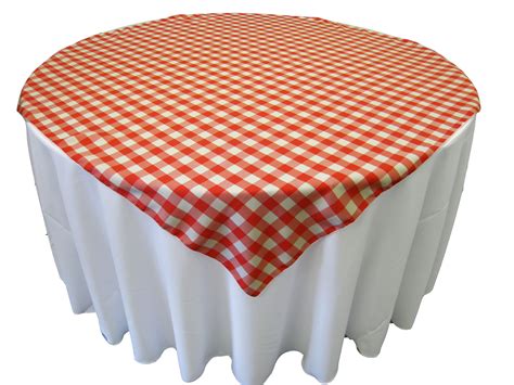 LA Linen Polyester Gingham Checkered Square Tablecloth You'll Love | Wayfair