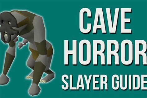 OSRS Cave Horror Guide - Best OSRS Guides