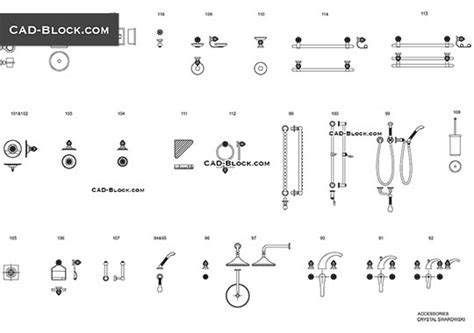 Showers Cad Blocks Free