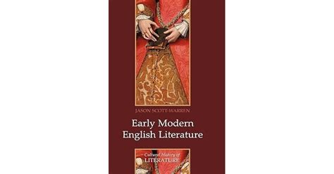 Early Modern English Literature by Jason Scott-Warren