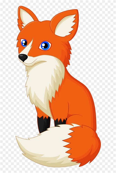 Cute Cartoon Fox - Fox Clipart, HD Png Download - 709x1280(#557238 ...