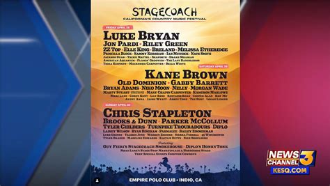 Stagecoach country music festival drops 2023 lineup; event passes on ...