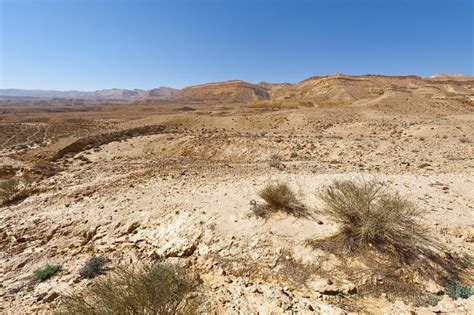 Rocky Hills of the Negev Desert in Israel. Stock Photo - Image of holy ...