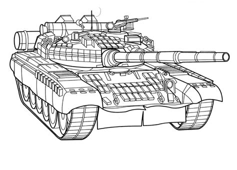 Tank Coloring Pages Printable for Free Download