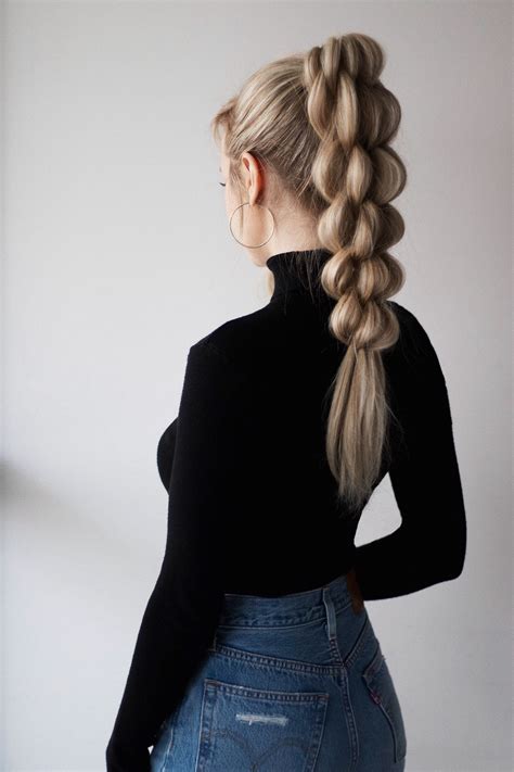 Unique Braided Ponytail Hair Tutorial - Alex Gaboury