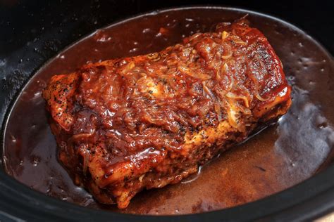 Succulent Slow Cooker Pork Loin Barbecue | Recipe | Slow cooker pork ...