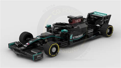 LEGO MOC F1 Mercedes W12 by LegoCG | Rebrickable - Build with LEGO