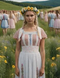 Midsommar Costume Fancy Dress. Face Swap. Insert Your Face ID:855521