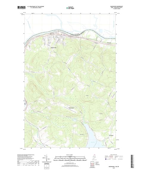 MyTopo Madawaska, Maine USGS Quad Topo Map