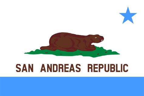 Flag of San Andreas State (GTA V) : r/vexillology