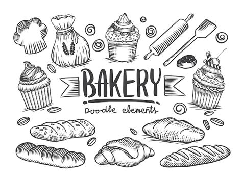 Bakery Shop Clipart Black And White School