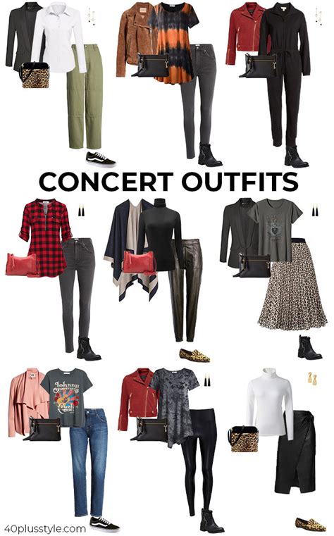 The best concert outfits for women over 40: What to wear to a concert in 2023 | Concert outfit ...