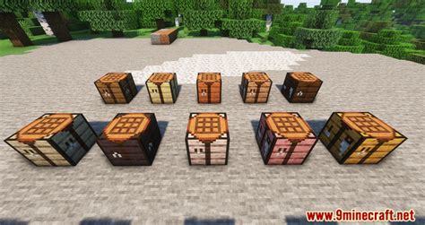 More Crafting Tables Mod - 1Minecraft