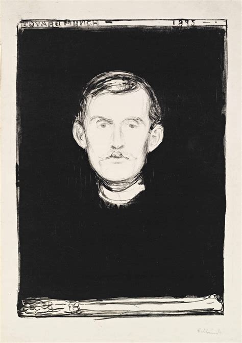 Edvard Munch (1863-1944) , Self-Portrait | Christie's