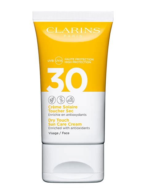 Clarins Dry Touch Sun Care Cream Spf 30 Face - 153 kr | Boozt.com