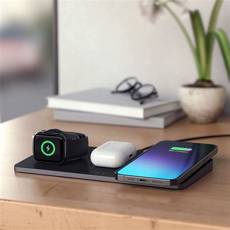 Wireless charging station iPhone Airpods Apple Watch